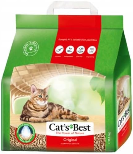 Cat's Best Cata € ™ S Beste Original Litiã¨Re für Katzen vA © ga © Tale 2.3kg (3er-Pack) 1