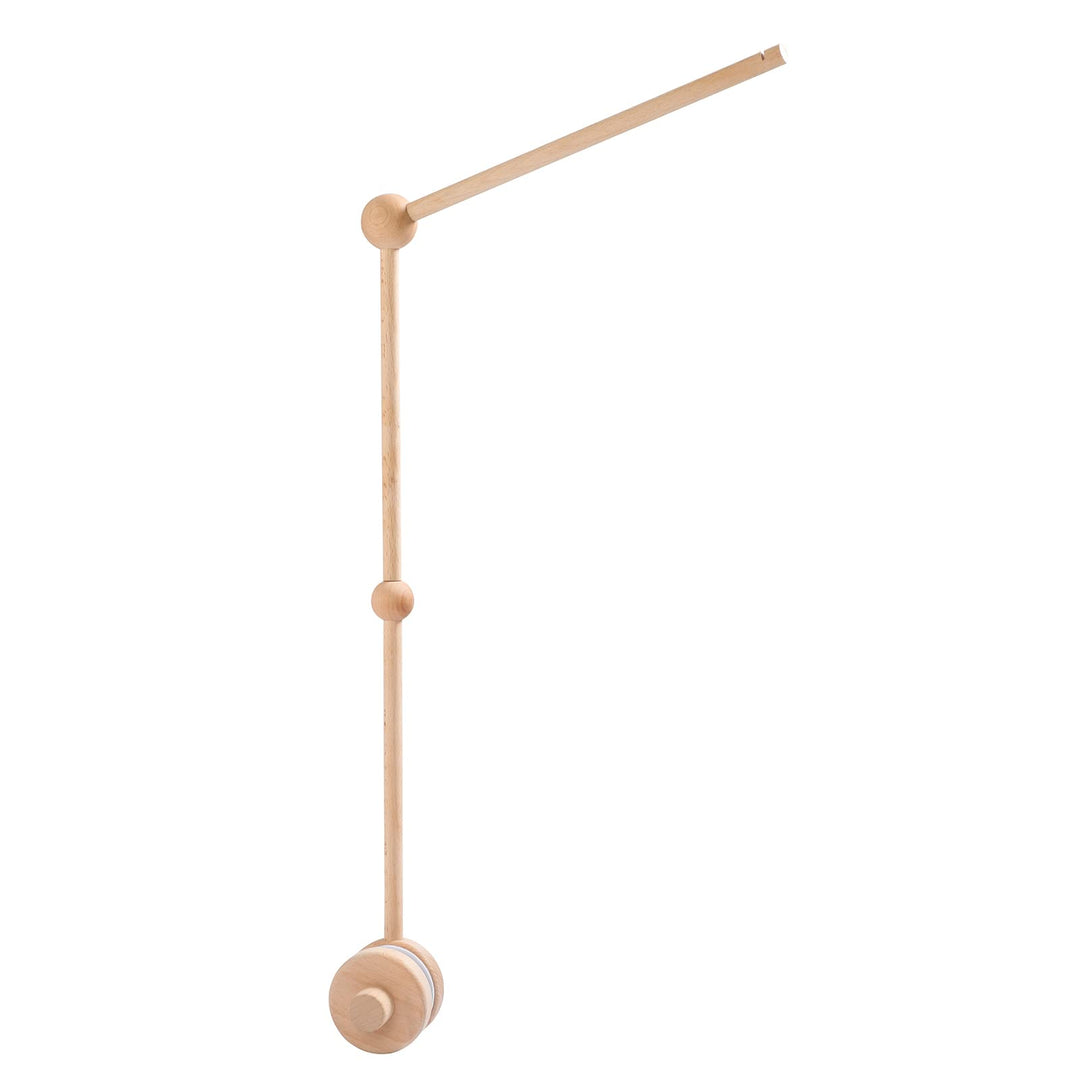 Youuys Mobile Halterung Holz für Babybett Mobile Wickeltisch Mobile Baby Halter Gestell Höhenverstel
