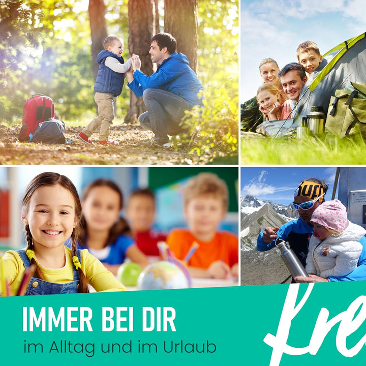 freigeist Trinkflasche Edelstahl einwandig mit Gratis Sportverschluss - Trinkflasche 1l | 750 | 500