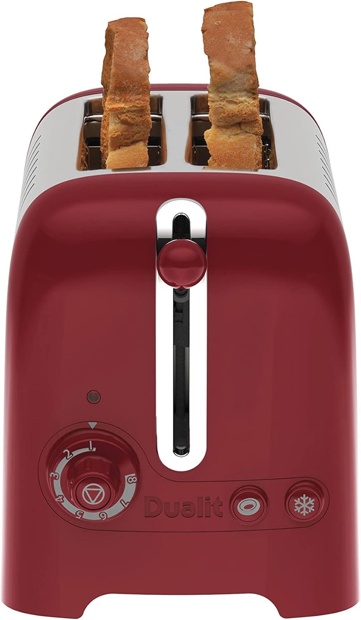 Dualit 26221 2 Scheiben Lite Toaster gloss, rot
