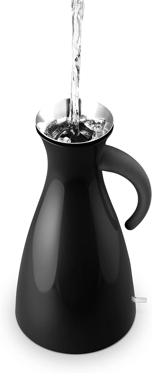 EVA SOLO | Wasserkocher 1,5l black | 100% tropffreie | Schwarz 1.6 litros Schwarz, 1.6 litros Schwar