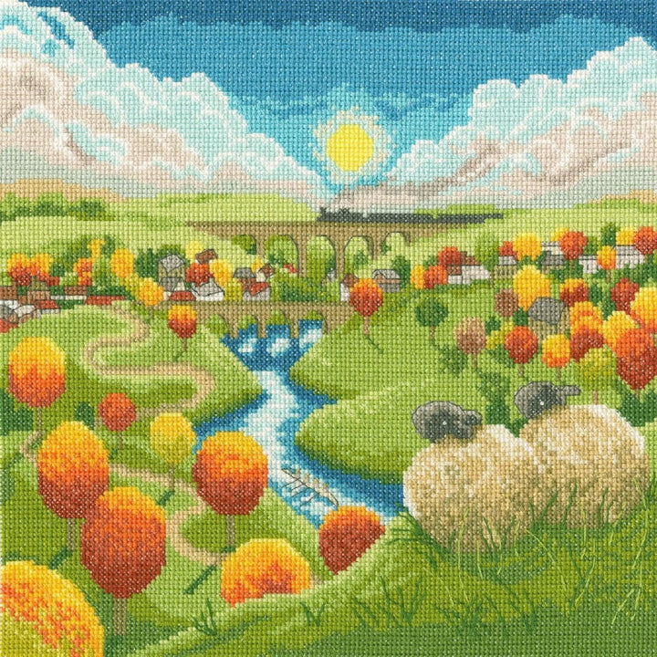 Bothy Threads The Home Of Happy Stitching Bothy Threads Kreuzstich-Set, Motiv ''Watching The World G