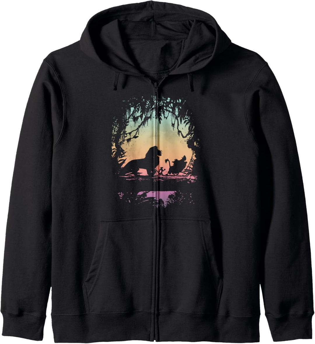 Disney Lion King Gradient Jungle Trio Kapuzenjacke