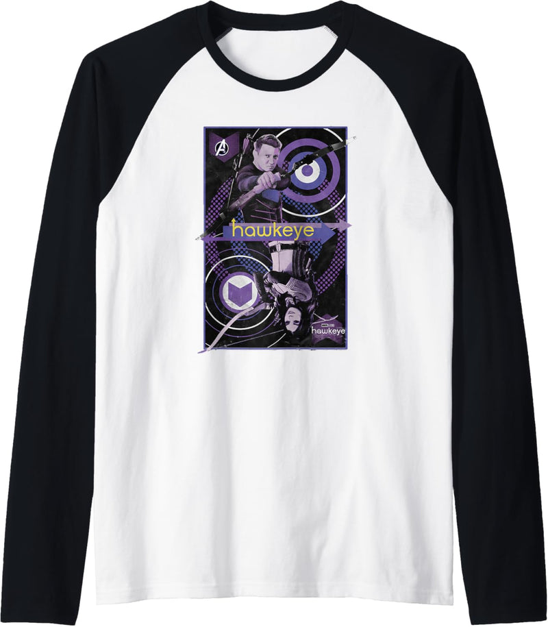 Marvel Hawkeye & Kate Bishop Dual Poster Raglan