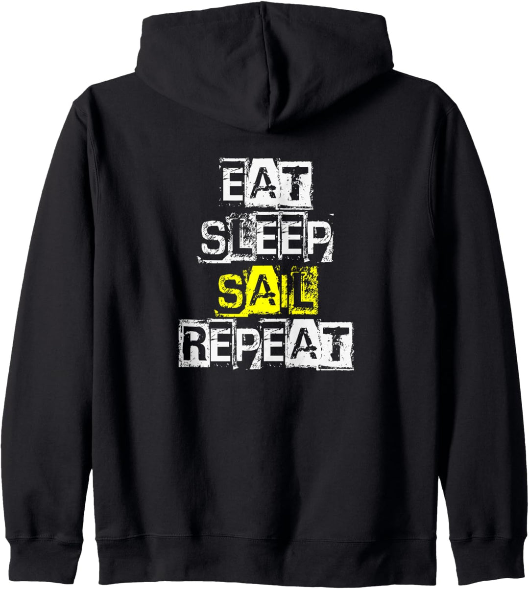 Eat Sleep Sail Repeat - Funny Sailing Gift Kapuzenjacke