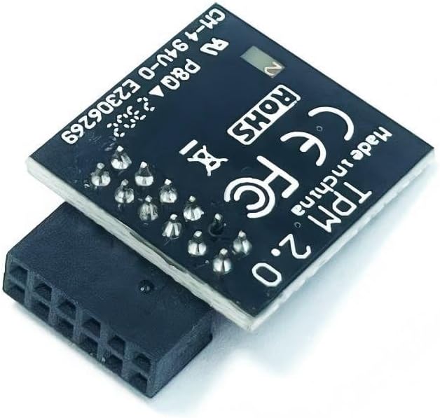 JINTAI TPM 2.0Modul SPI 12Pin mit Infineon SLB9670 Windows 11 Upgrade Ersatz für MSI für MPG B550 Ga