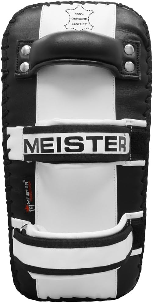 Meister XP2 Professional Curved Thai Pads für Kickboxen & MMA - X-dickes Rindsleder Professional - 1