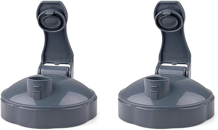 2 Stück Flip-Top-To-Go-Deckel, Verschlussdeckel für Mixer, Entsafter-Zubehör, Becherdeckel, kompatib