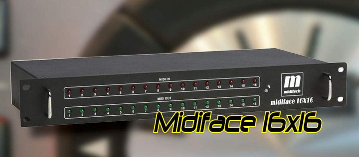 Miditech Midi Interface Midiface 16x16, MIT-00156