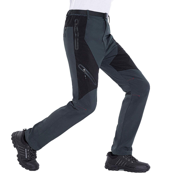 LUI SUI Herren Outdoor Wanderhose Leichte Winddichte Atmungsaktive Wanderhose für Frühling Sommer He