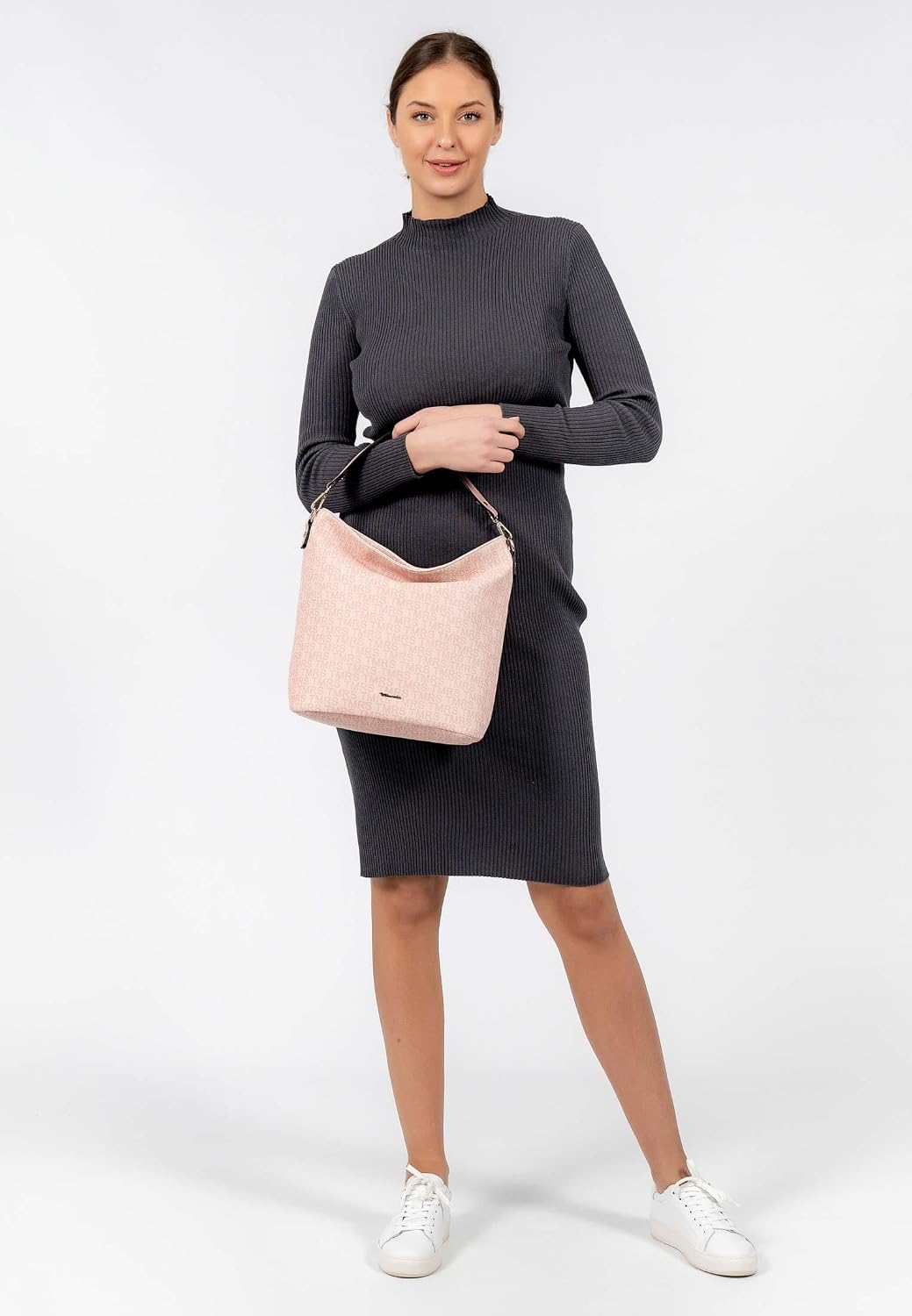 Tamaris Beutel Grace 31434 Damen Handtaschen Print Einheitsgrösse Rosa, Einheitsgrösse Rosa