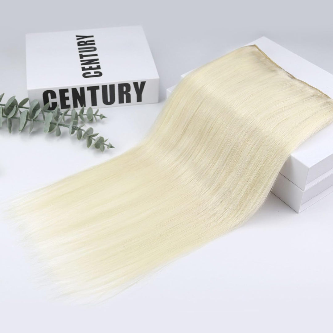 Fshine Clip In Hair Extensions Blonde Real Ehthaar Clip In Extensions Platin Blonde Full Head Blonde