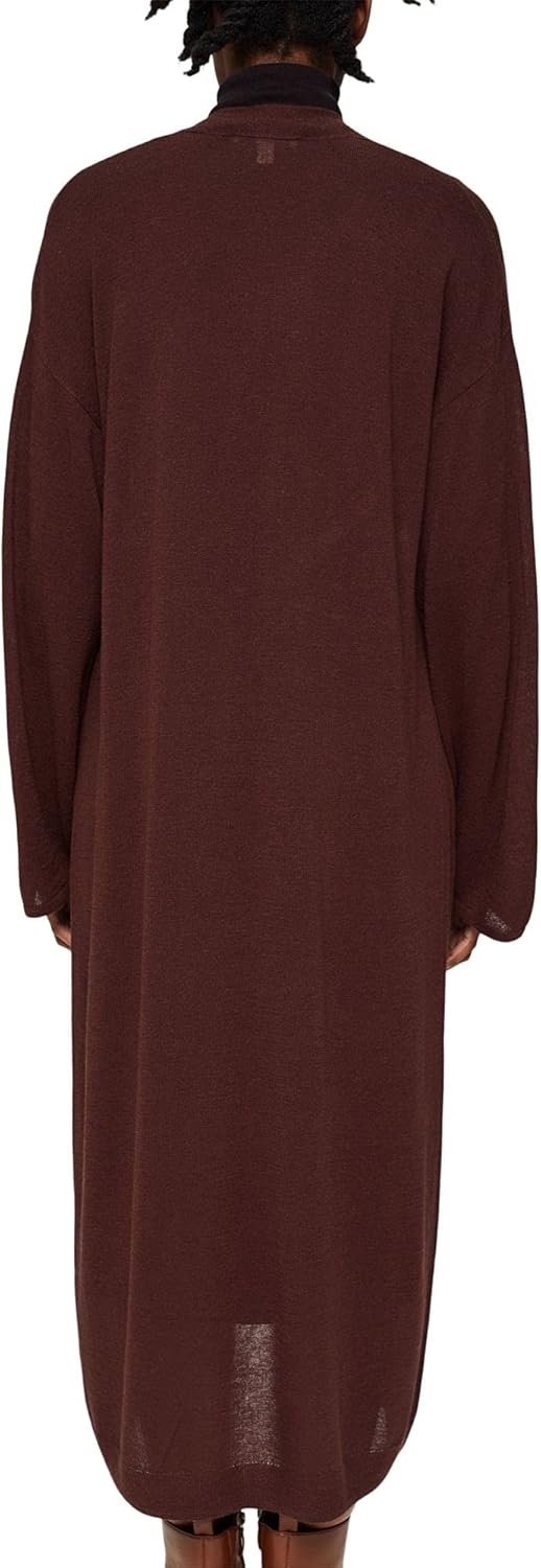ESPRIT Damen Strickjacke 071ee1i301 M 220/Rust Brown, M 220/Rust Brown