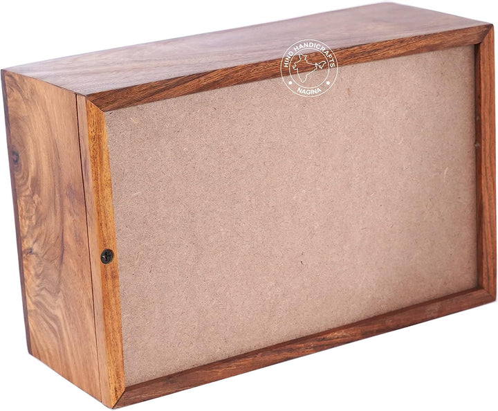 Handgefertigte Holzurne mit Weihnachtsbaum des Lebens, für menschliche Asche, Erwachsene, gross – Be