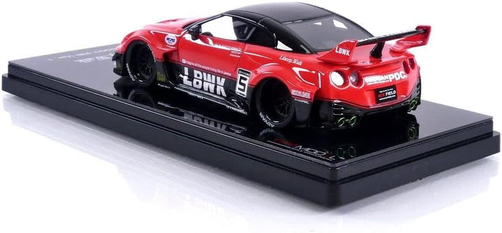 Truescale Miniatures TSMV0011 Miniaturauto aus der Kollektion, Rot/Schwarz