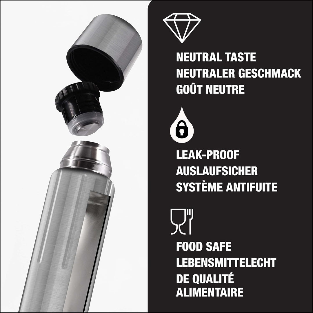 SIGG - Isolierte Trinkflasche - Thermoflasche Gemstone IBT - Mit Tasse - Auslaufsicher - Federleicht