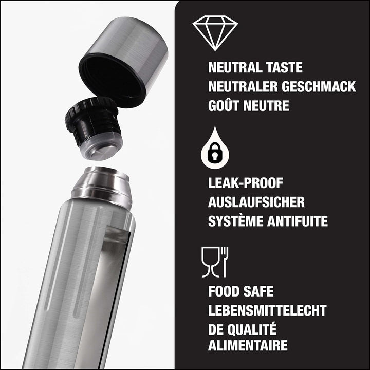 SIGG - Isolierte Trinkflasche - Thermoflasche Gemstone IBT - Mit Tasse - Auslaufsicher - Federleicht