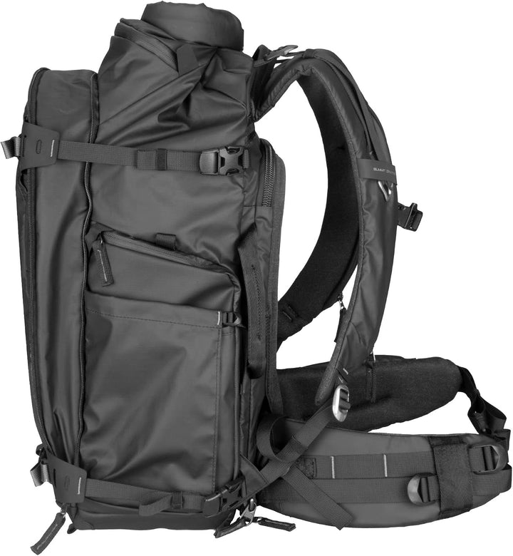 Summit Creative TENZING Roll-Top-Kamerarucksack 40 Schwarz, 40 Schwarz