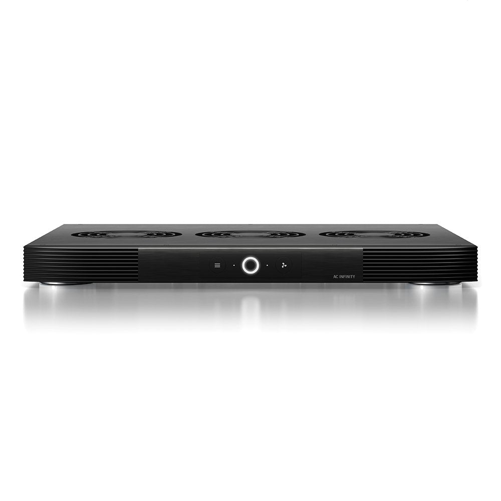 AC Infinity AIRCOM S9, leises Lüftersystem 17" (43 cm) für Receiver, Verstärker, DVR, AV Cabinet Kom