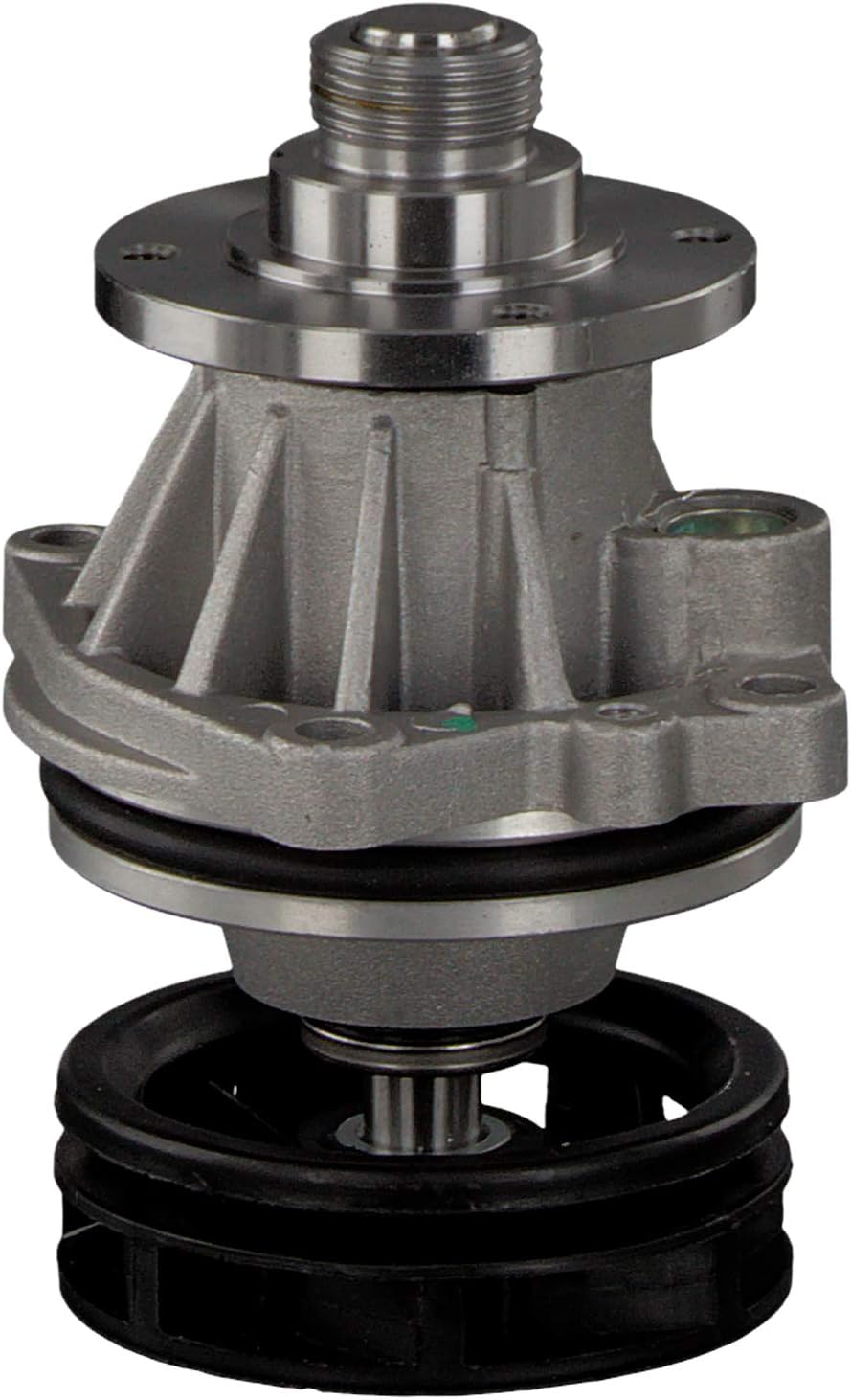febi bilstein 01293 Wasserpumpe mit Dichtung, 1 Stück & 12191 Thermostat mit O-Ring, 1 Stück Bundle