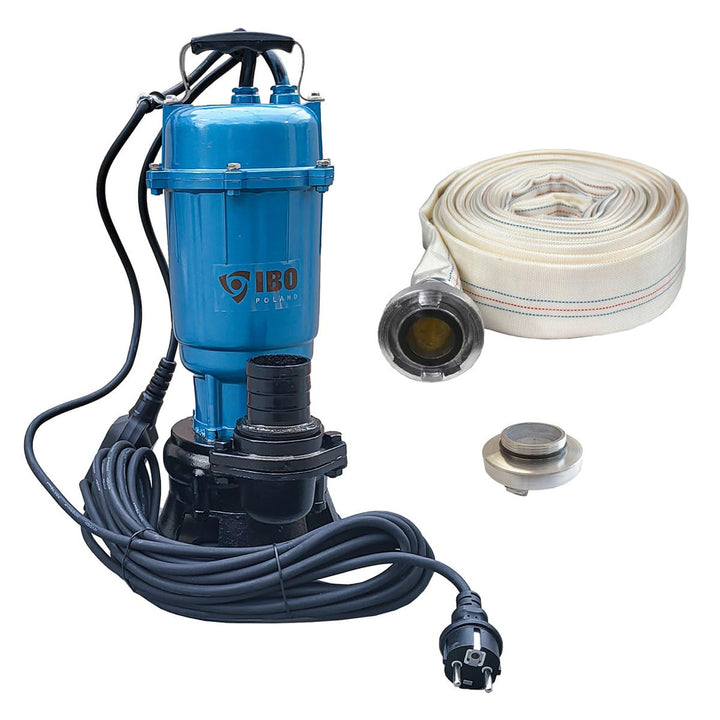 Fäkalienpumpe Schlauch 20 30M Storz C Kupllung Schmutzwasserpumpe 550 W 18000 L/Std Tauchpumpe Cutte
