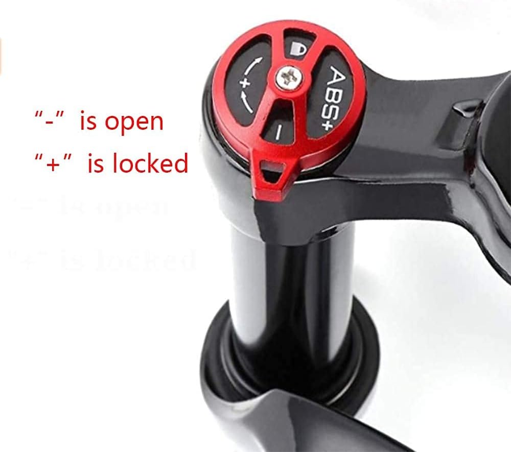 splumzer [EU Stock MTB Gabel 26 27,5 29 Zoll MTB Federgabel Federweg 100mm,1-1/8 Straight Tube/Taper