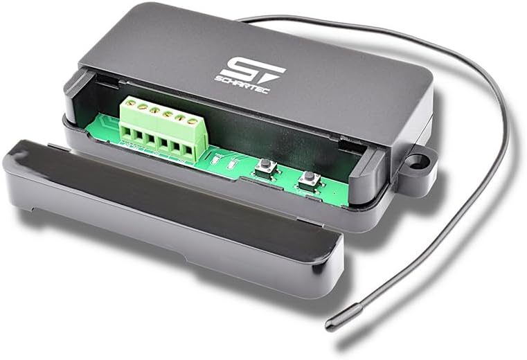 SCHARTEC® Universal Funkempfänger für Garagentorantrieb 5er Set Funk Empfänger 433 MHz mit 5 Handsen