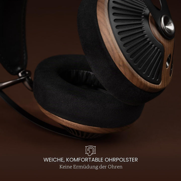 MEZE AUDIO 105 Silva Kabelgebundene Over-the-Ear-Kopfhörer, leicht, audiophil, offene Rückseite, 50