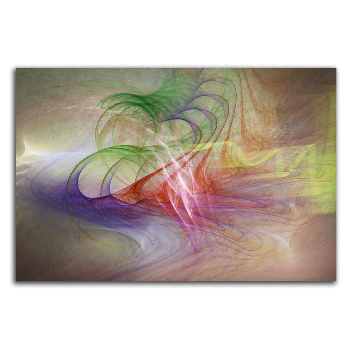 Paul Sinus Art 60x80cm Abstrakt040_Leinwandbild bunt harmonisch Abstrakte Kunst Kunstdruck auf Leinw