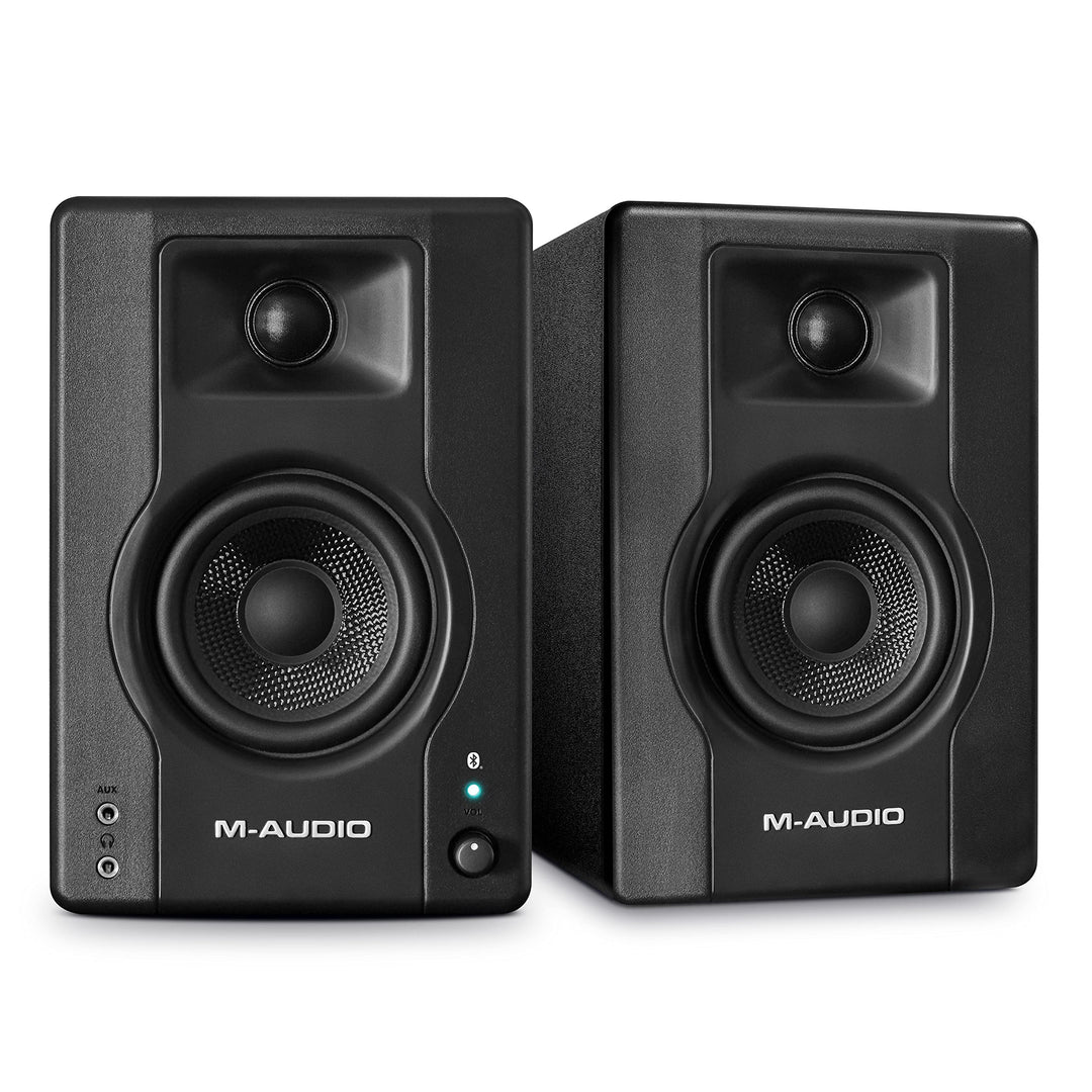M-Audio BX3BT 3,5" Studio-Monitore mit Bluetooth High-Definition Monitor Lautsprecher Boxen für Reco