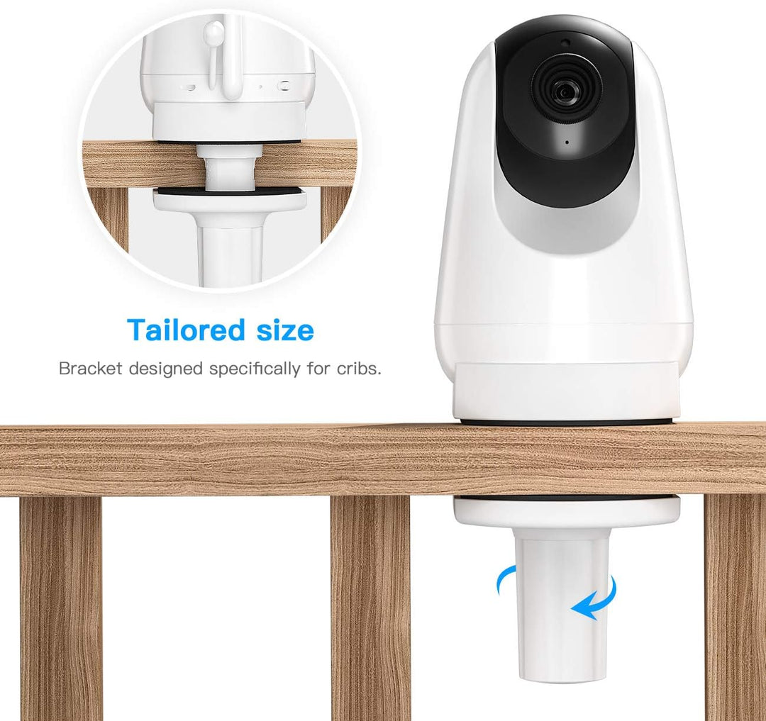 HOLACA Babyphone Clip Halterung für FAKEME/VAVA Babyphone mit Kamera 5 Zoll 720P IPS HD Display Vide