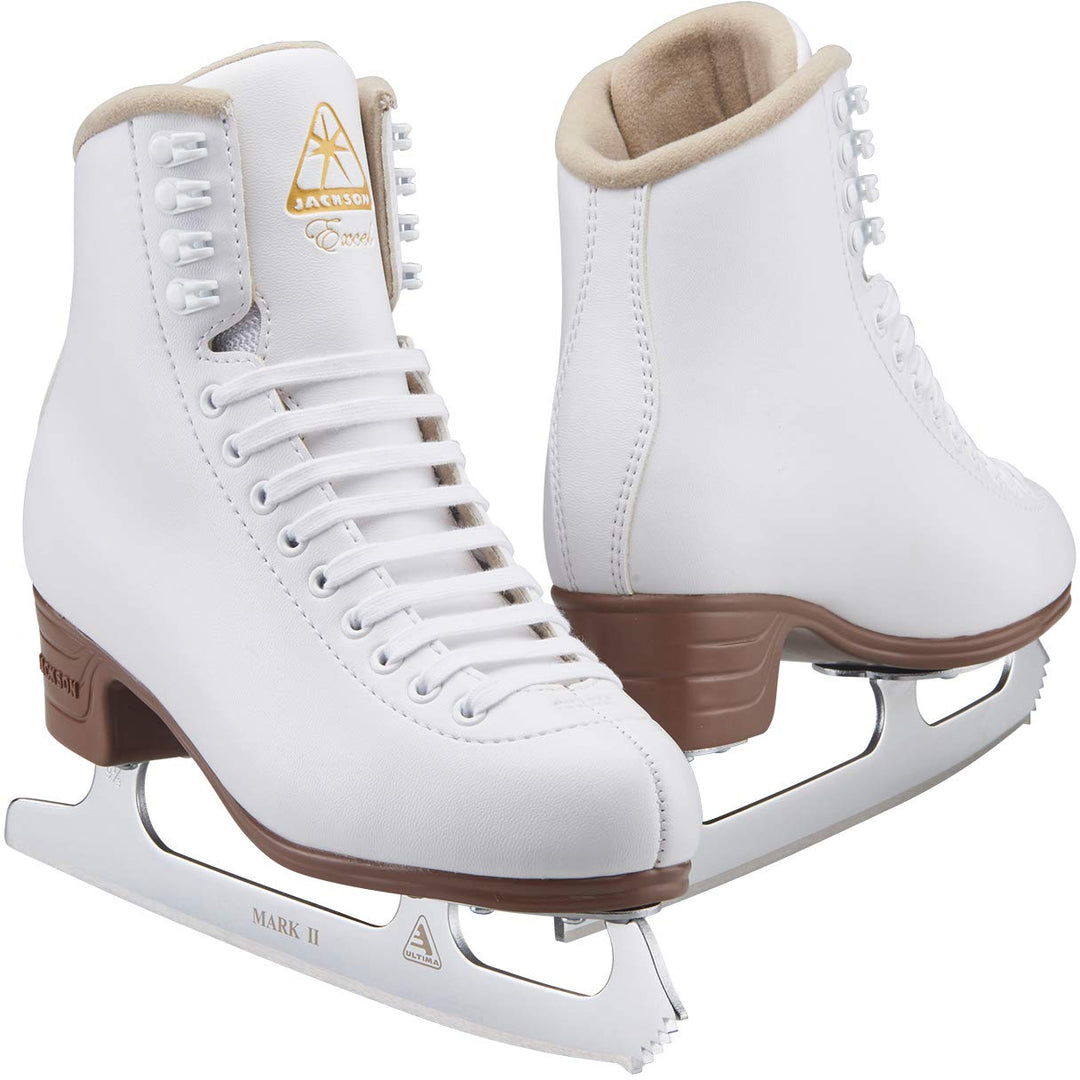 Jackson Ultima Excel Figure Skates for Women and Girls | Olympian Quality Ice Skates 7 Women&