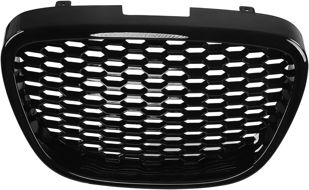 Motorhaube Lüftungsgitter Abdeckung Kühlergrill 1133007 Glänzend Schwarz Hitzebeständiger Stossfänge