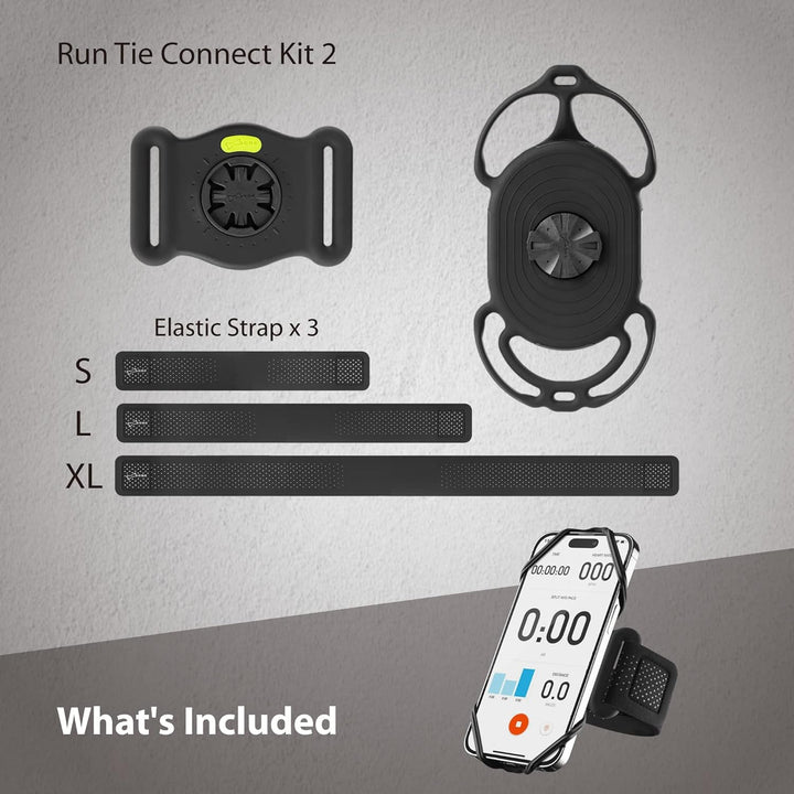 Bone 360 Grad Drehbar Abnehmbar Handyhalterung zum Joggen, Sportarmband für iPhone Samsung 4,7 bis 7