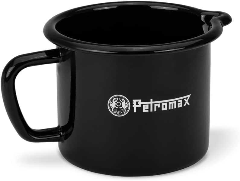 Petromax Emaille Milchtopf (1,4 Liter, schwarz) Schwarz 1,4 Liter, Schwarz 1,4 Liter
