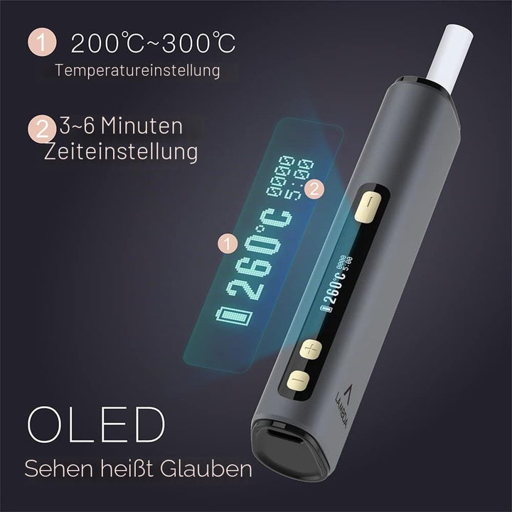 LAMBDA i8 HNB Heat-not-burn-Geräte, Berührungslose Elektromagnetische Induktionsheizung, OLED 3200mA