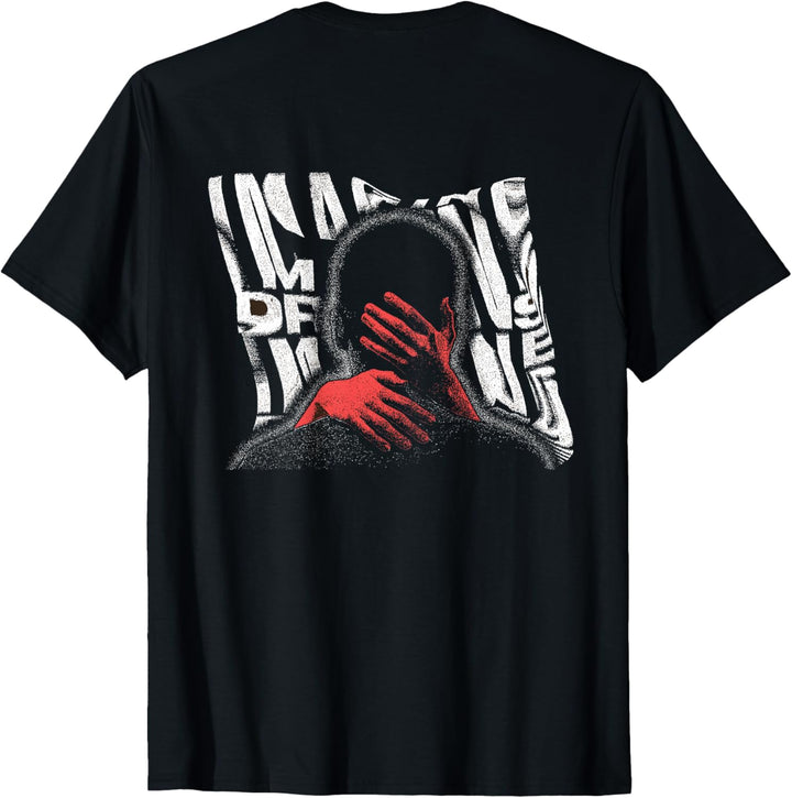 Offizielle Imagine Dragons Exclusive Warp Hands Schwarz T-Shirt