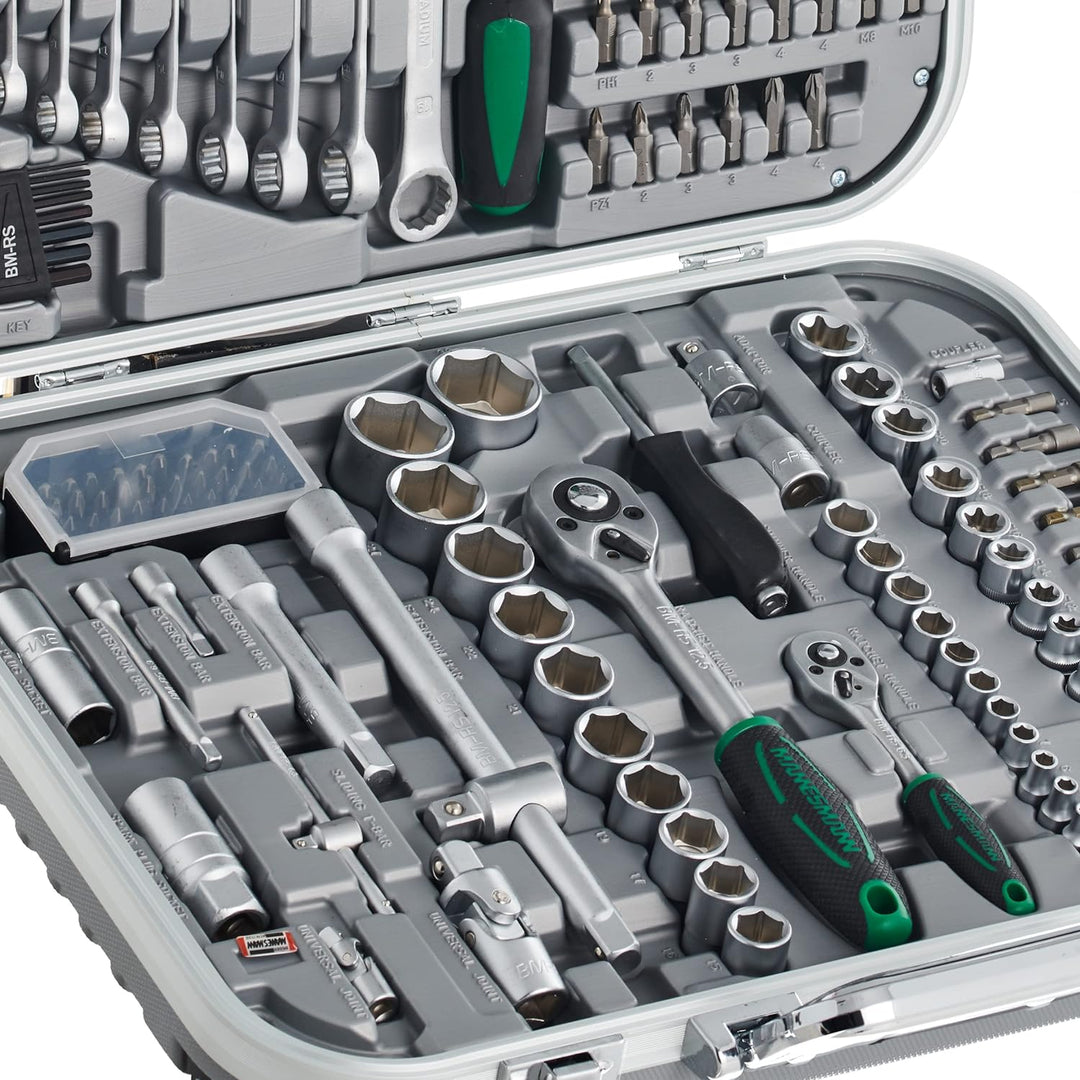 Mannesmann 232-tlg. Steckschlüsselsatz 1/4" + 1/2", M98450