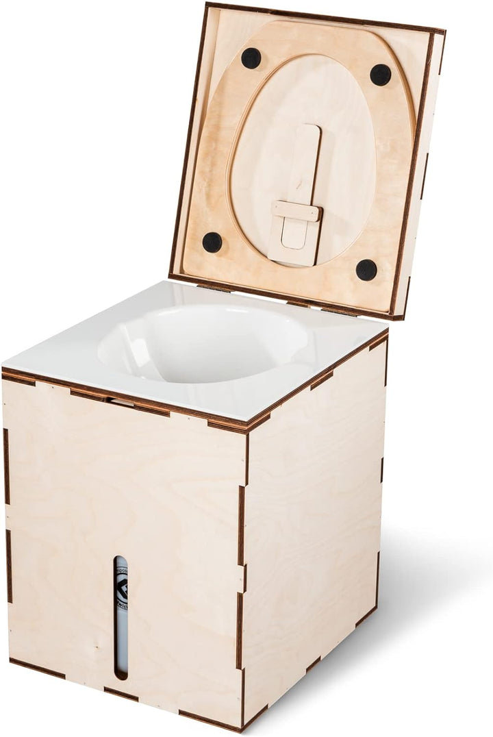 Kildwick MiniLoo Bausatz Campingtoilette/Komposttoilette Weiss, Weiss