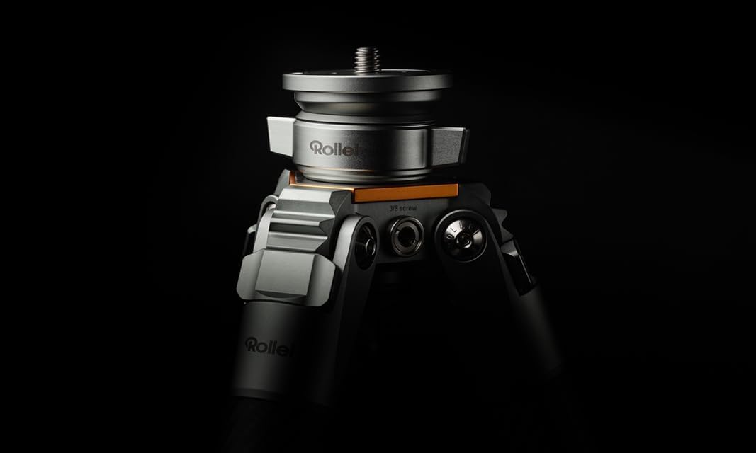 Rollei Nivellieradapter für Lion Rock Pro - Stabil in 360°, flexibel neigbar, bis 20 kg belastbar