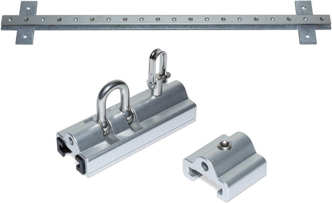 Verschiebbare Deckenbefestigung für Boxsack, Slingtrainer, Schaukel oder Trainingsgeräte – modulares