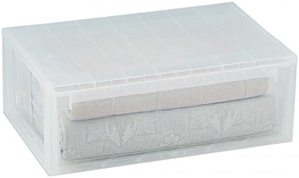 KREHER Schubladenbox mit 36 Liter Nutzvolumen in Grösse Extra Large (XL). Passend für z.B. Pullover,