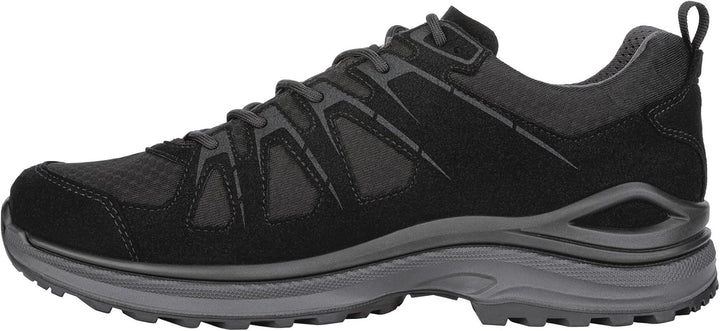 LOWA INNOX EVO GTX LO Unisex Wanderschuh Trekking Outdoor Goretex 310611 navy 46 EU Schwarz, 46 EU S