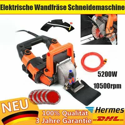 Betonschneidemaschi Mauernutfräse Schneidemaschine Hochleistungs-Schlitzmaschine Elektrische Schlitz