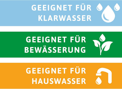 T.I.P. Hauswasserwerk Guss (2.800 l/h Fördermenge, 42 m Förderhöhe, 4,2 bar Druck, 600 W, Installati