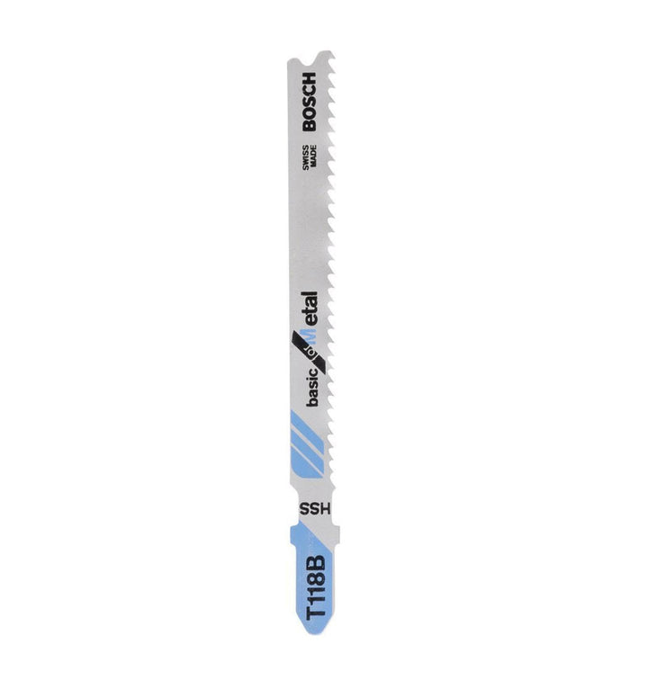 Bosch Accessories Bosch Professional 25x Stichsägeblatt T 118 A Basic for Metal (für Stahlbleche, Zu