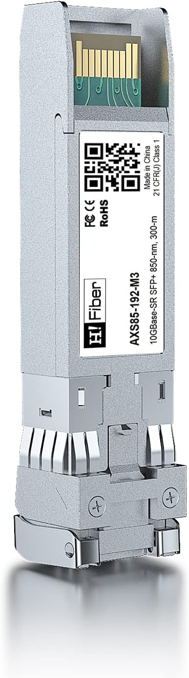 für Ubiquiti Unifi UF-MM-10G, 10GBASE-SR SFP+ Transceiver, 10G SFP+ zu LC Multimode Glasfasermodul a