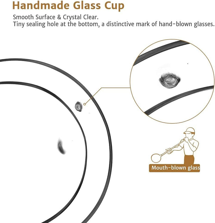 glastal 350ml Doppelwandige Latte Macchiato Gläser Set Borosilikatglas Kaffeetassen Glas 6er Set Kaf