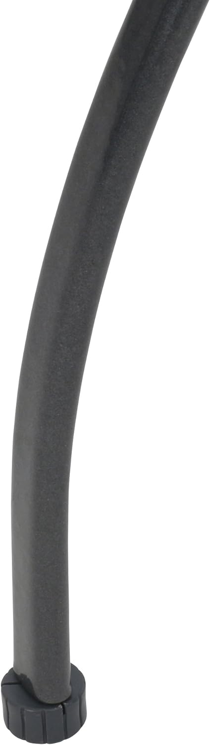 greemotion Gartentisch Toulouse rund, Ø ca. 80 cm, pflegeleichter Tisch aus kunststoffummanteltem St