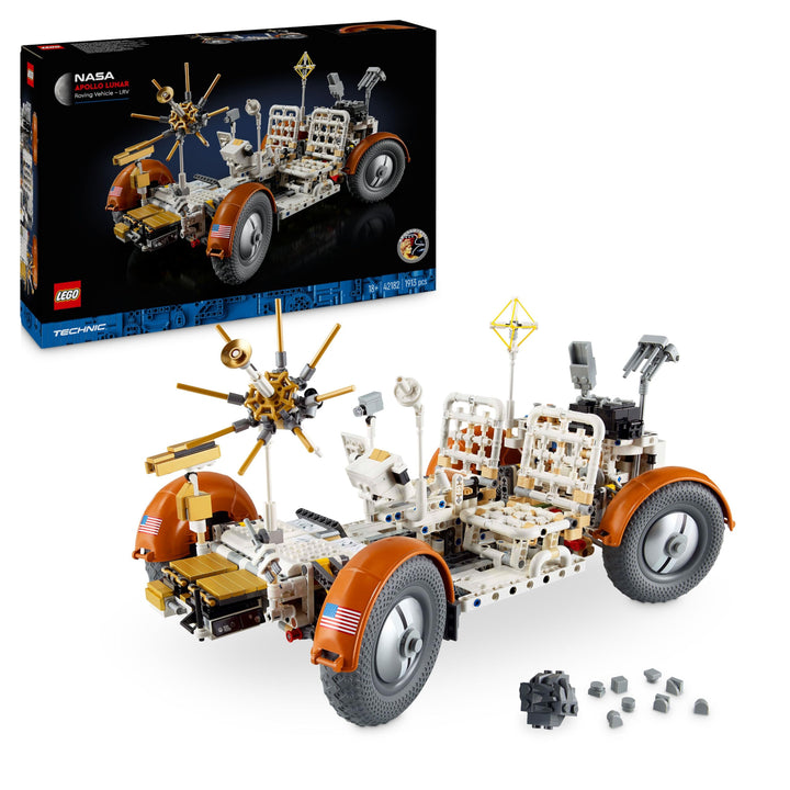 LEGO Technic NASA Apollo Lunar Roving Vehicle (LRV), Mondrover-Modell für Erwachsene; Raumfahrt-Samm